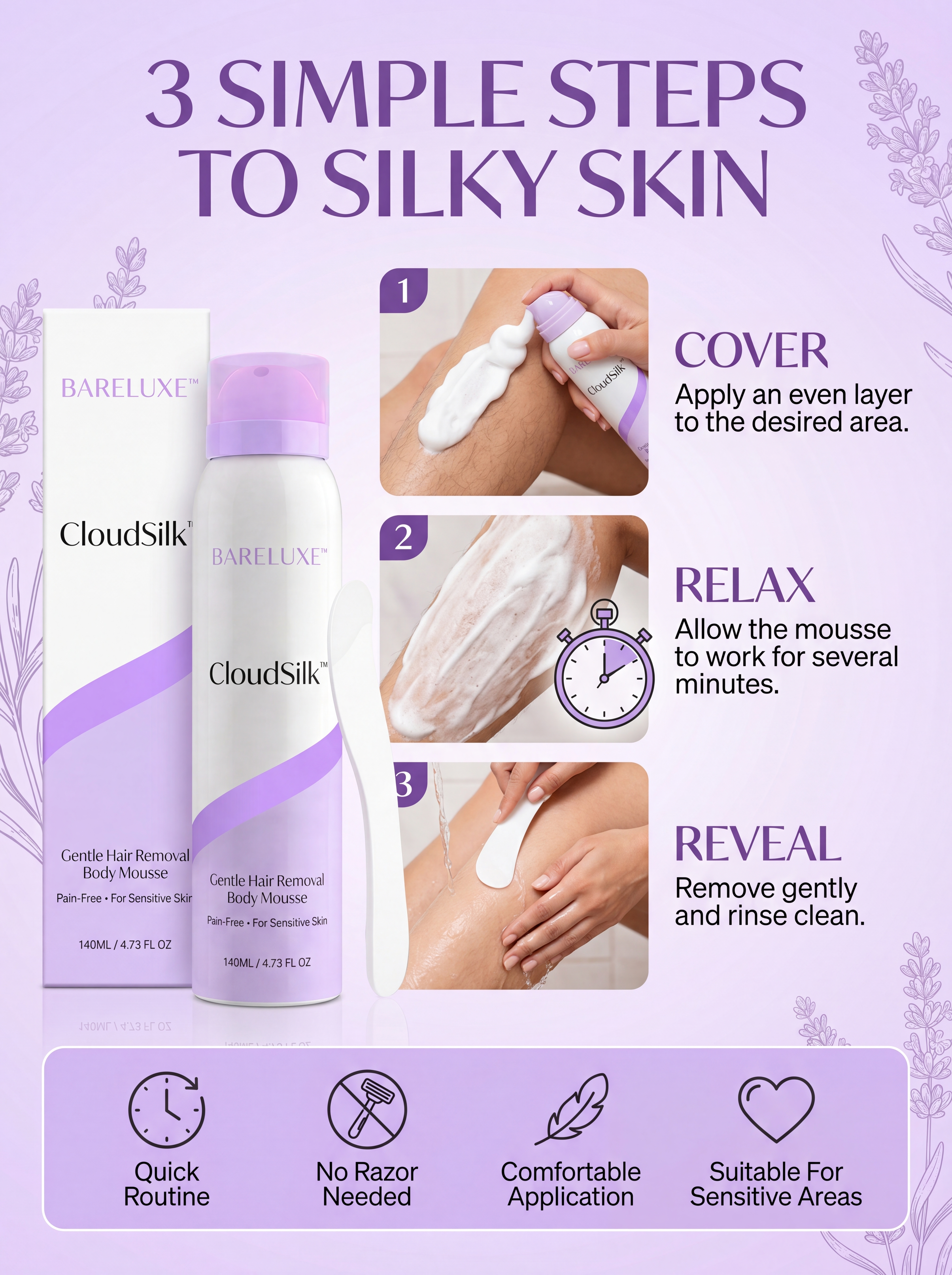 3 Simple Steps to Silky Skin